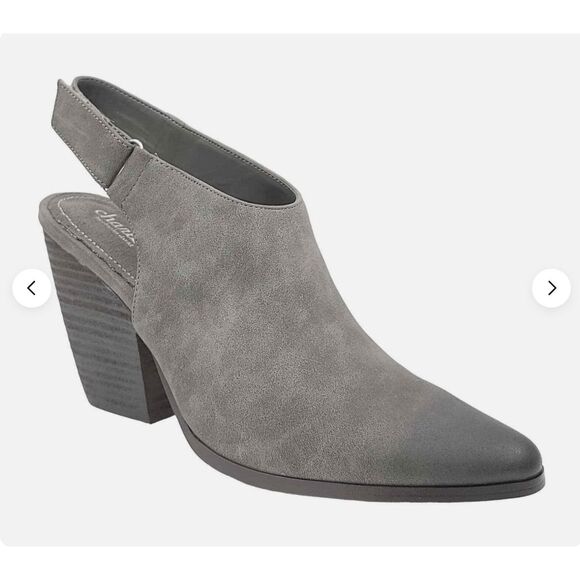 Charles by Charles David Slingback Booties Nirvana Slate Grey Size US 9.5M - Picture 1 of 13